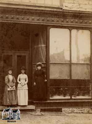 Front of a business, ca. 1890