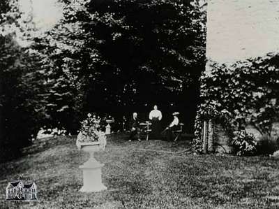 Back view of Cadzow Park, ca. 1902