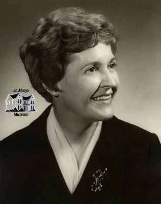 Mabel M. Cline; Mayor of St. Marys in 1967