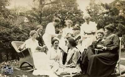 Group of women outside