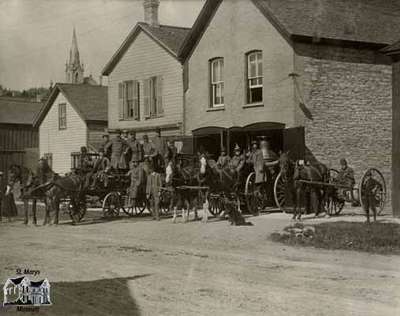 St. Marys Fire Department, ca. 1908