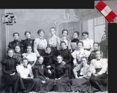 Miss Clayton's Class, 1898