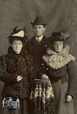 Unidentified women and man