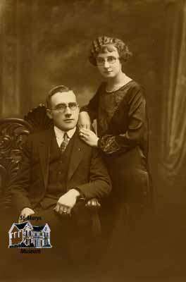 Unidentified man and woman