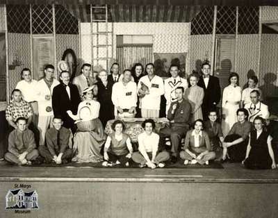 Cast/Crew of a St. Marys Little Theatre production