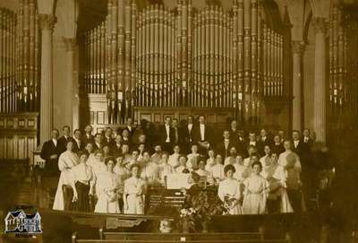 Methodist Church Choir, ca. 1908