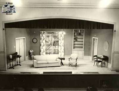 St. Marys Little Theatre set