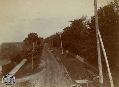 Emily Street from Sarnia Bridge, c. 1900