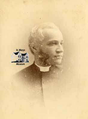 The Reverend Joel T. Wright, Rector of St. James Anglican Church (ca. 1870)