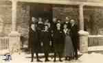 Group in front of Ingersoll house