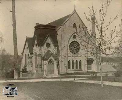 Exterior of the second Knox Presbyterian Church