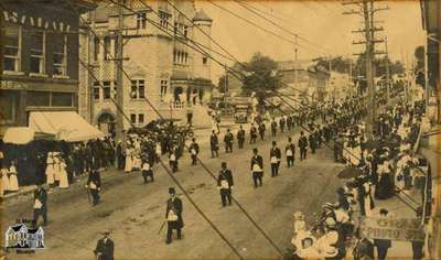 Parade, July 12th in St. Marys, 1917