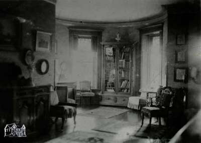 Interior view of the Box House - 167 Church Street South, ca. 1935