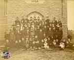 Picture of class at Rannoch School, 1890