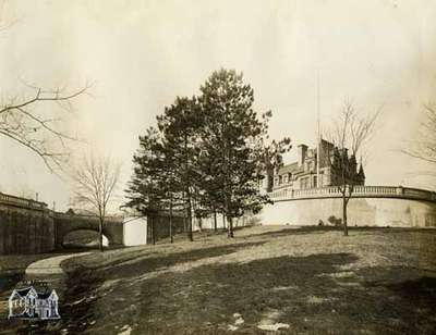 Eastern View of New Government House, Toronto