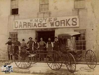 W. Moyes Carriage Works, 1890