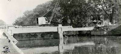 Demolition of Wellington Street Bridge