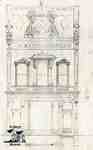 Preliminary Sketch of the Andrews Building done by architect William Williams