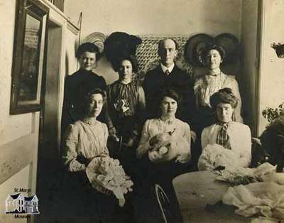 Employees of the Millinery Department at White & May