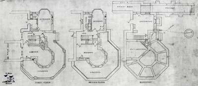 Plans for Westover, 1881