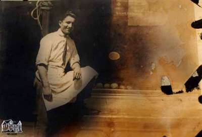 Jack Sgariglia in front of his store at 99 Queen Street East