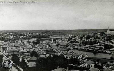 Bird's Eye View of St. Marys