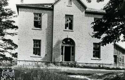 Stone home that had been built for T.B. Guest in 1860