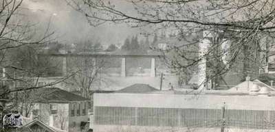 View of Sarnia Bridge from the South Ward