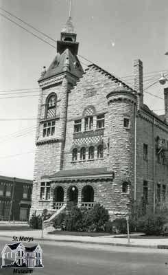 St. Marys Town Hall, ca. 1950