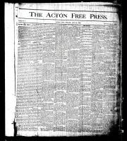 Acton Free Press (Acton, ON), July 2, 1875