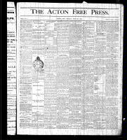 Acton Free Press (Acton, ON), July 23, 1875