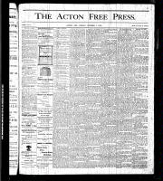 Acton Free Press (Acton, ON), October 1, 1875