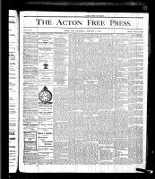 Acton Free Press (Acton, ON), January 6, 1876