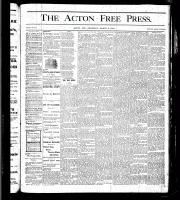 Acton Free Press (Acton, ON), March 2, 1876