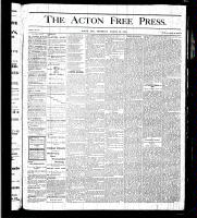 Acton Free Press (Acton, ON), March 23, 1876