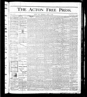 Acton Free Press (Acton, ON), April 6, 1876