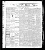 Acton Free Press (Acton, ON), April 20, 1876