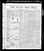 Acton Free Press (Acton, ON), MAY 25, 1876