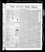 Acton Free Press (Acton, ON), June 22, 1876