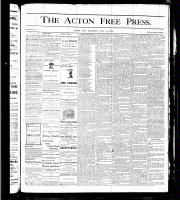 Acton Free Press (Acton, ON), July 13, 1876