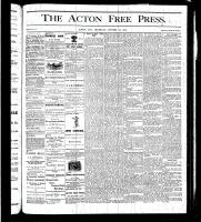 Acton Free Press (Acton, ON), October 12, 1876