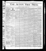 Acton Free Press (Acton, ON), January 4, 1877