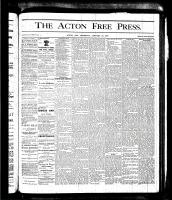 Acton Free Press (Acton, ON), January 18, 1877