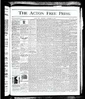 Acton Free Press (Acton, ON), November 22, 1877