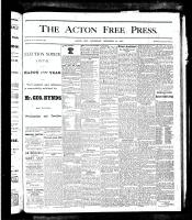 Acton Free Press (Acton, ON), December 27, 1877