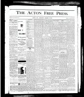 Acton Free Press (Acton, ON), March 21, 1878