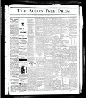 Acton Free Press (Acton, ON), March 28, 1878