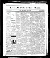 Acton Free Press (Acton, ON), April 18, 1878