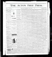 Acton Free Press (Acton, ON), May 2, 1878