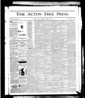 Acton Free Press (Acton, ON), May 23, 1878